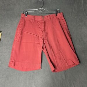 Polo Ralph Laure Chino Shorts Size 32 Red Cotton New Without Tags!